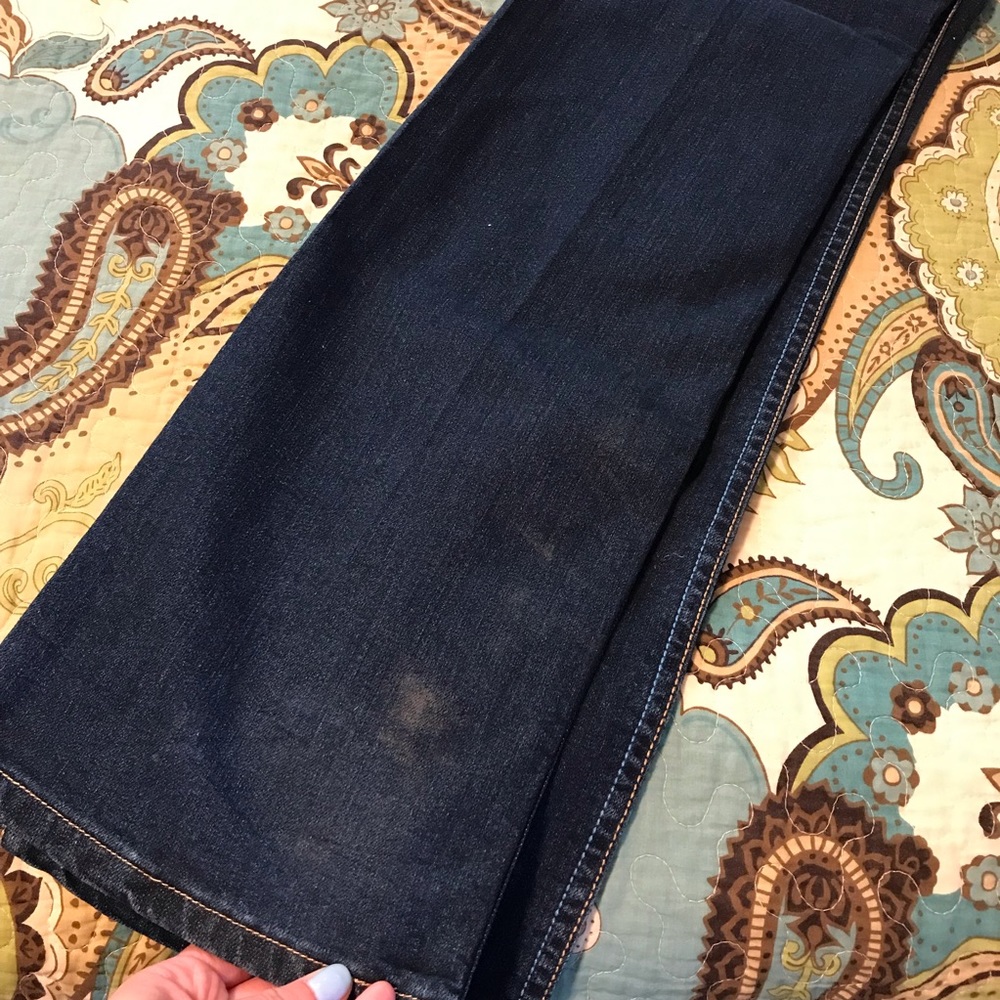 Baby-Q Dark Boot Cut Wrangler Jeans - Picture 5 of 11